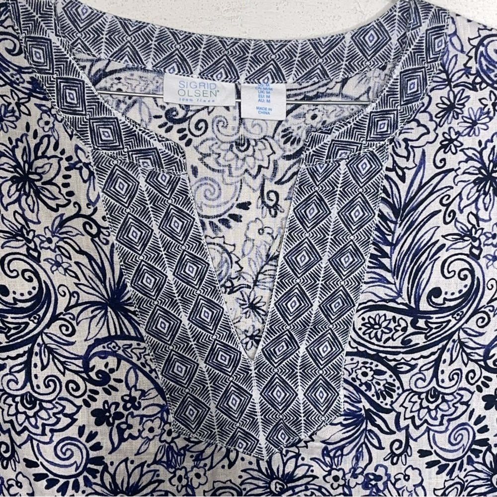 Sigrid Olsen Tunic M - image 5